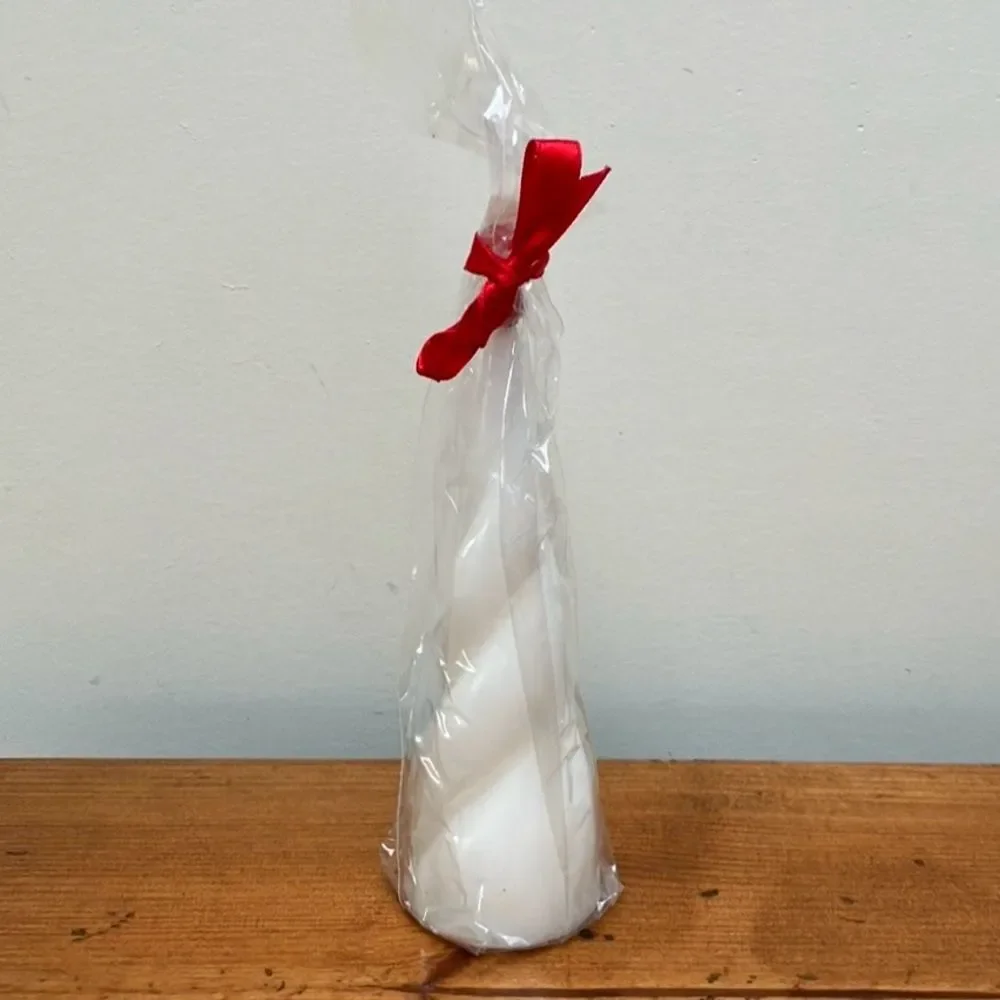 New White Icicle Candle